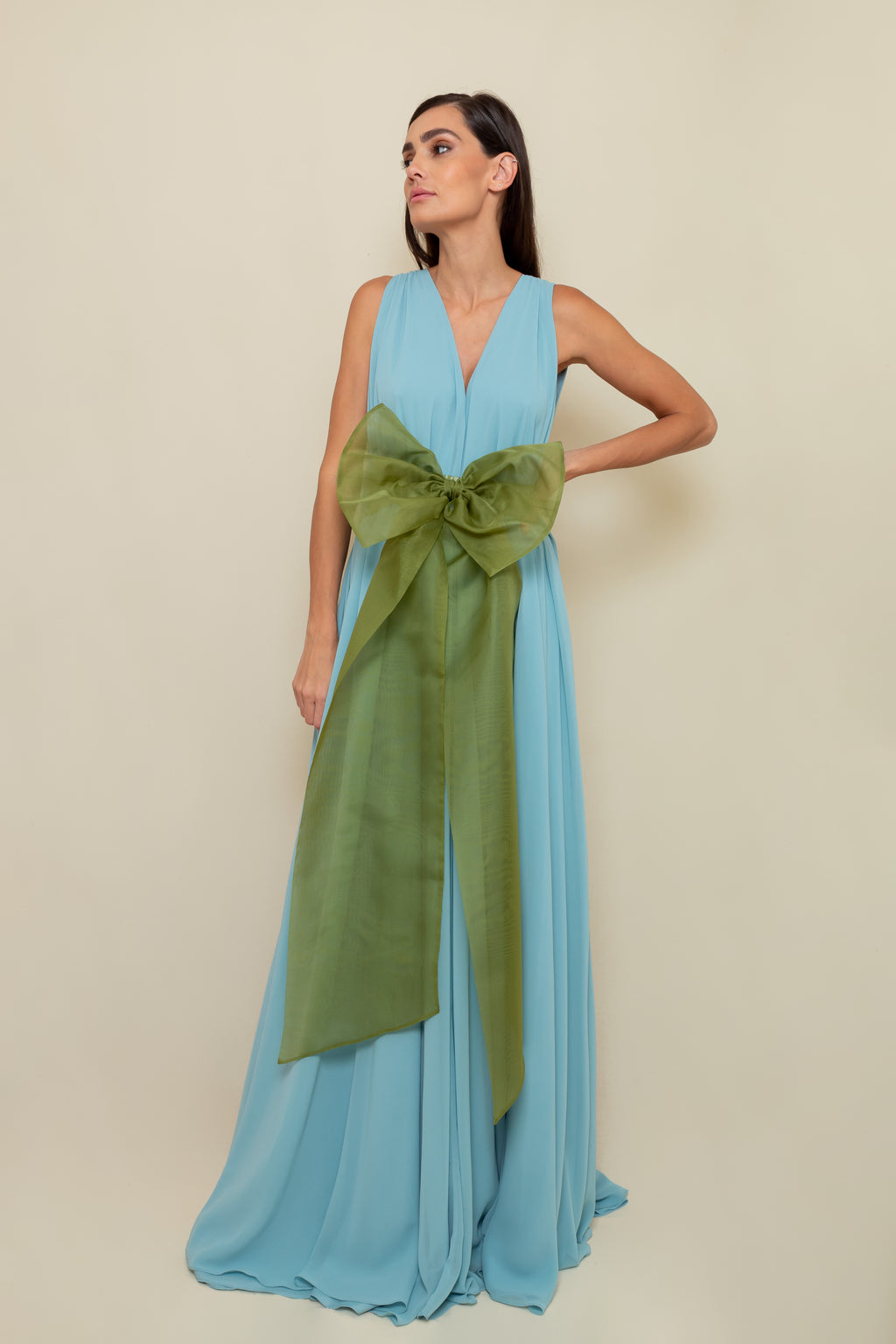 Vestido Clara azul claro Candy Brown