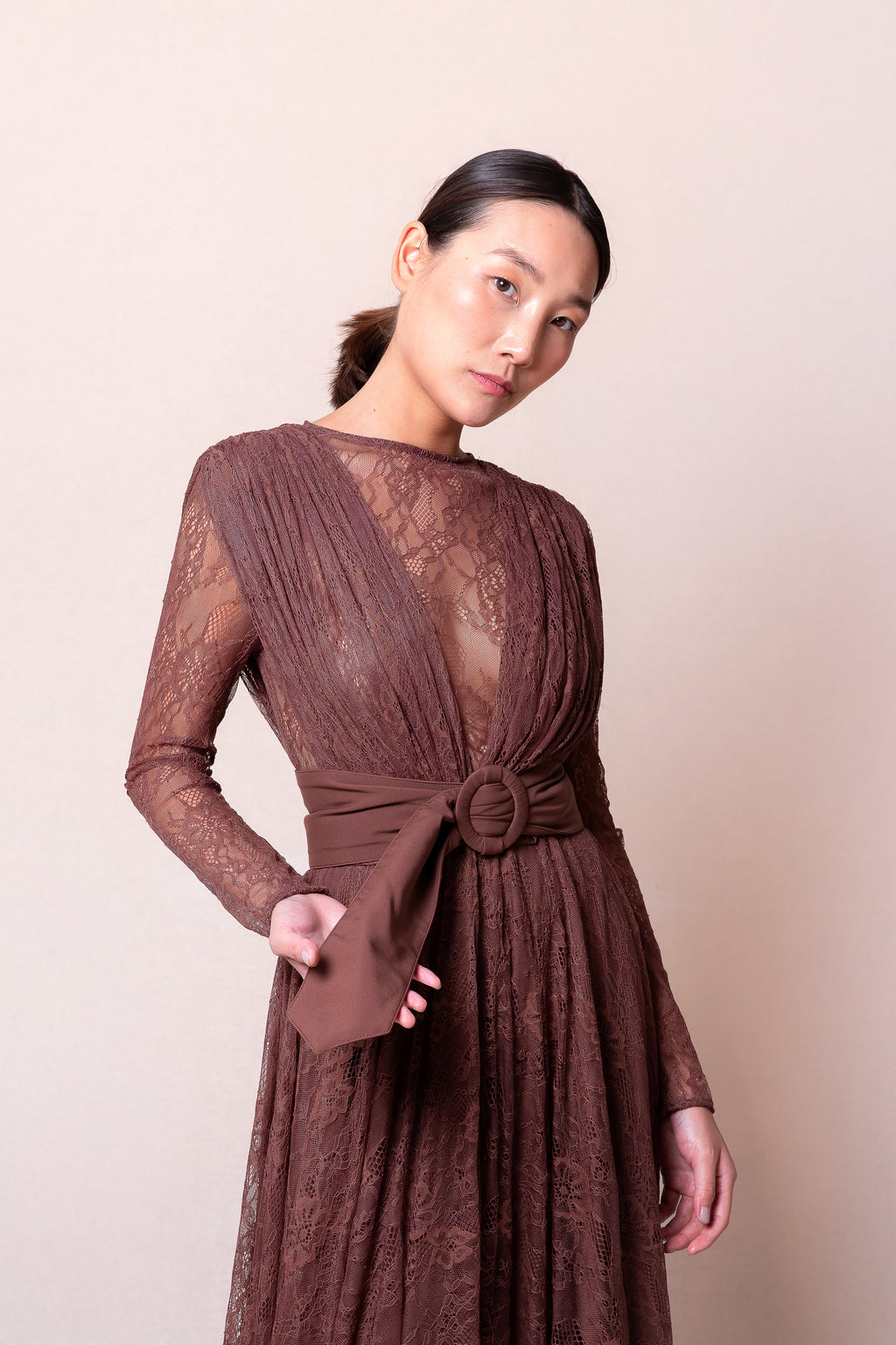 Vestido Veronique  Candy Brown