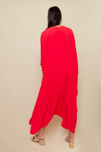 Vestido Jacarandá vermelho