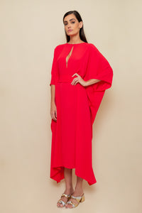 Vestido Jacarandá vermelho