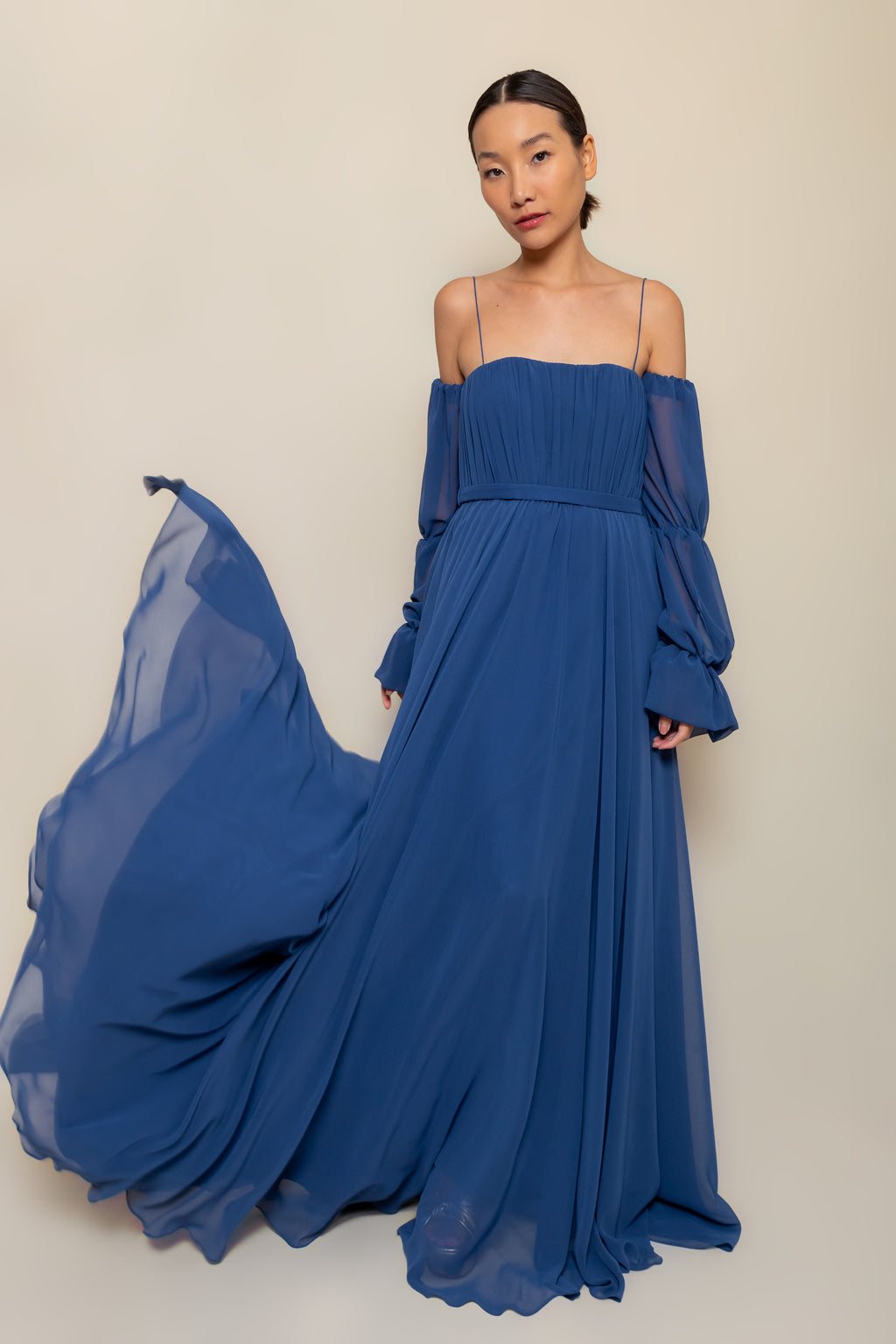 Vestido Ísis azul Candy Brown