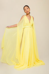 Vestido Amália amarelo