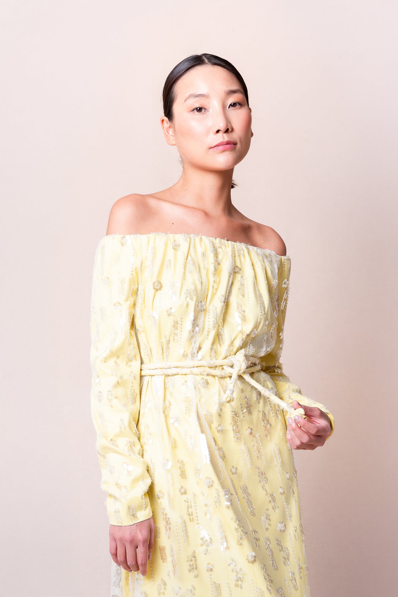 Vestido Alessa bordado