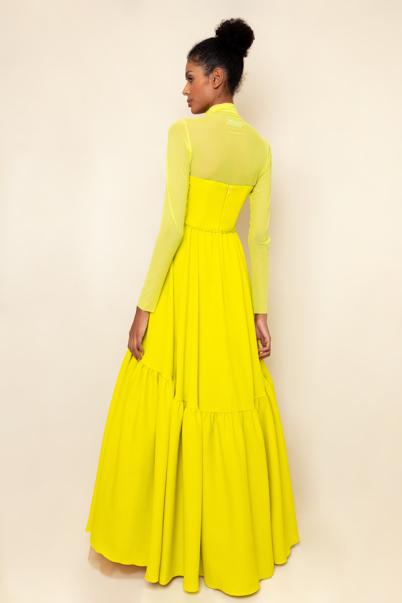 Vestido Domênica amarelo