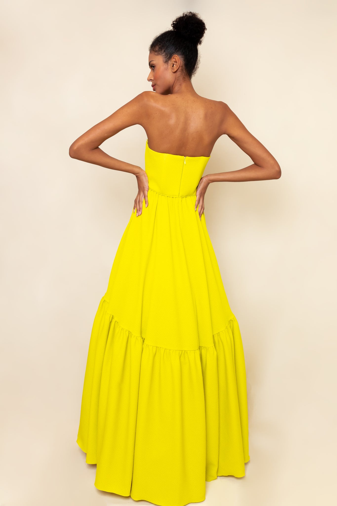 Vestido Domênica amarelo