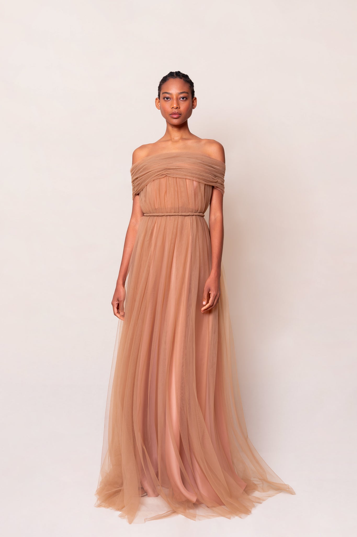 candy brown dress Miss Candyfloss Victorie Dora 40's Pencil Dress Brown