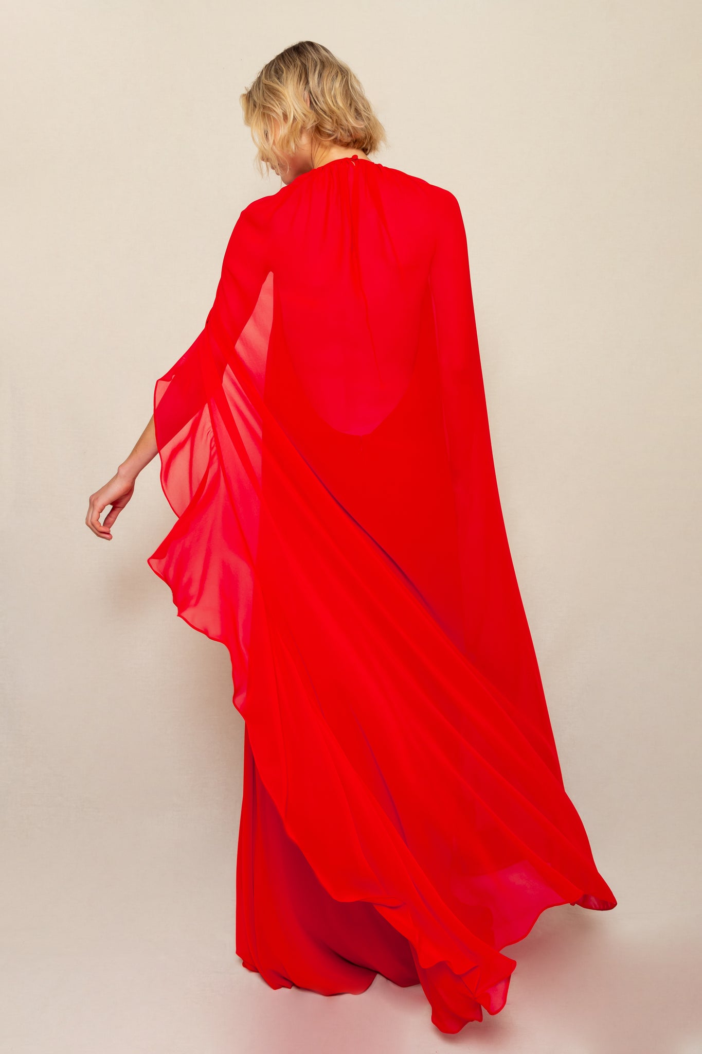 Vestido Moringa vermelho