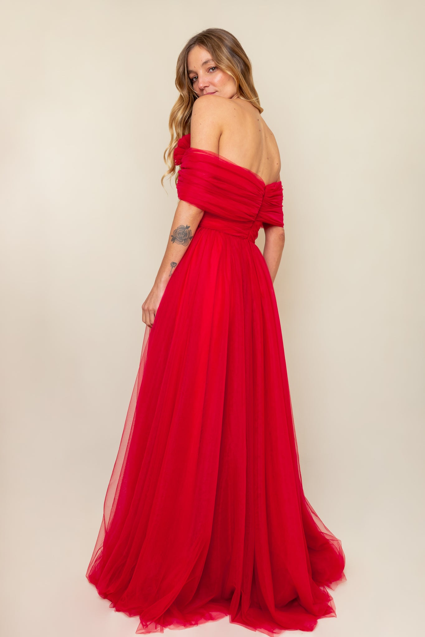 Vestido Norma vermelho