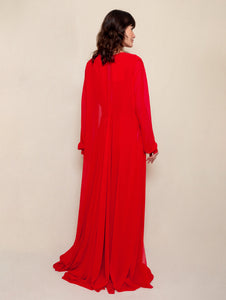 Vestido Carlota vermelho