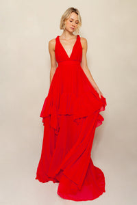 Vestido Jerivá vermelho